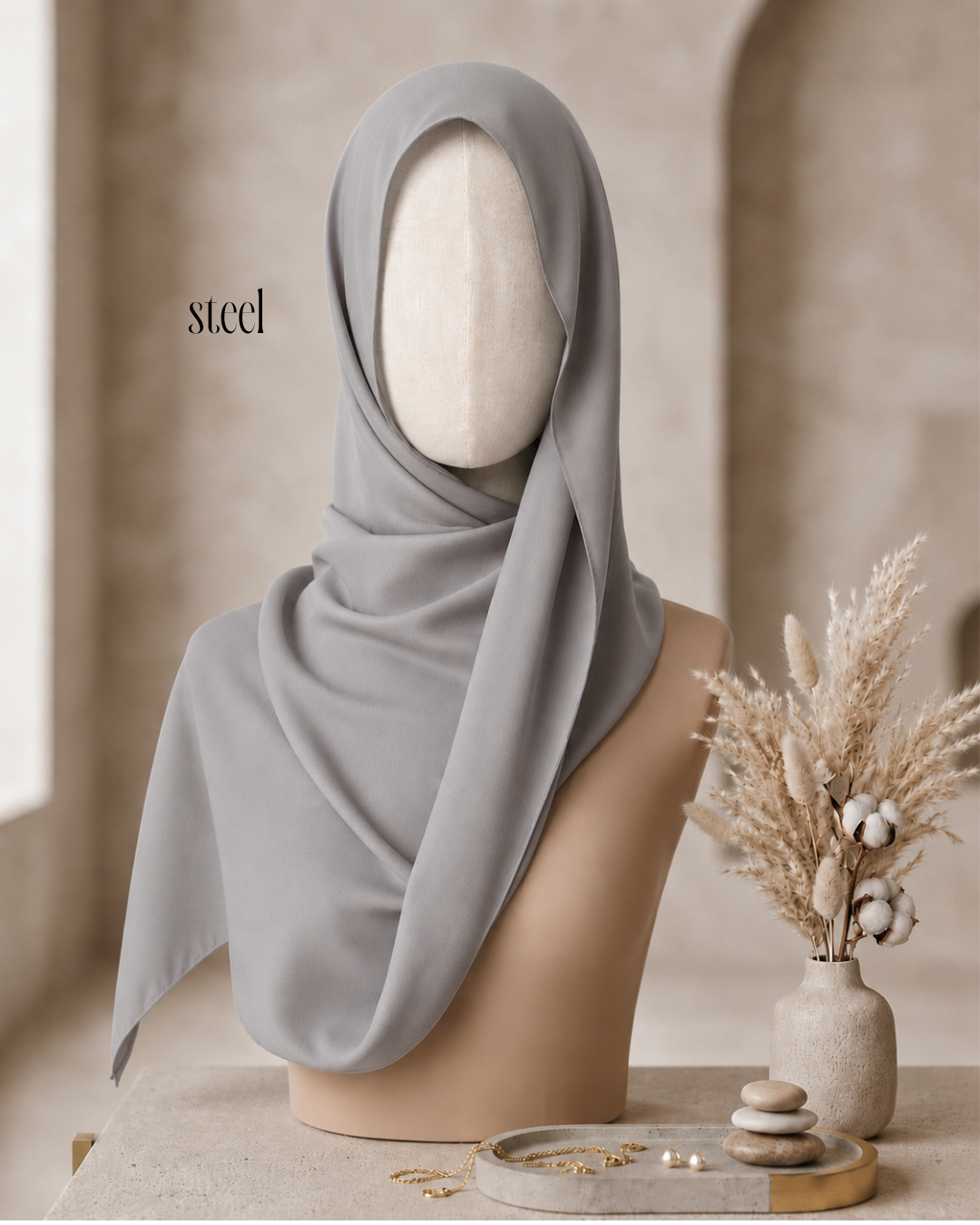 Modal Hoodie Shawl