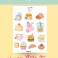Sticker Sheet: Happy Little Treats