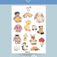 Sticker Sheet: Dreamie Plushie