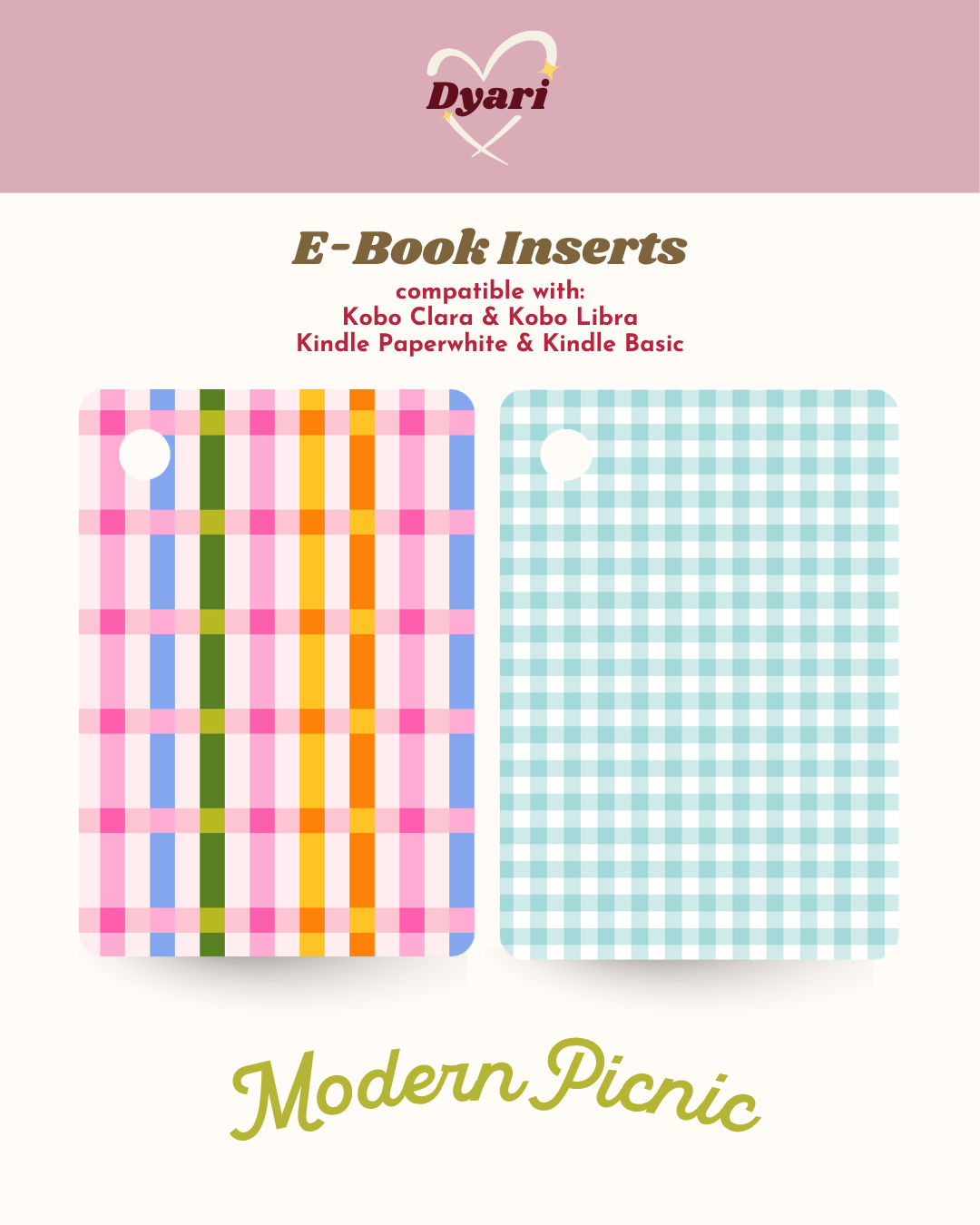 E-book Insert: Modern Picnic