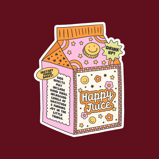 Sticker: Happy Juice