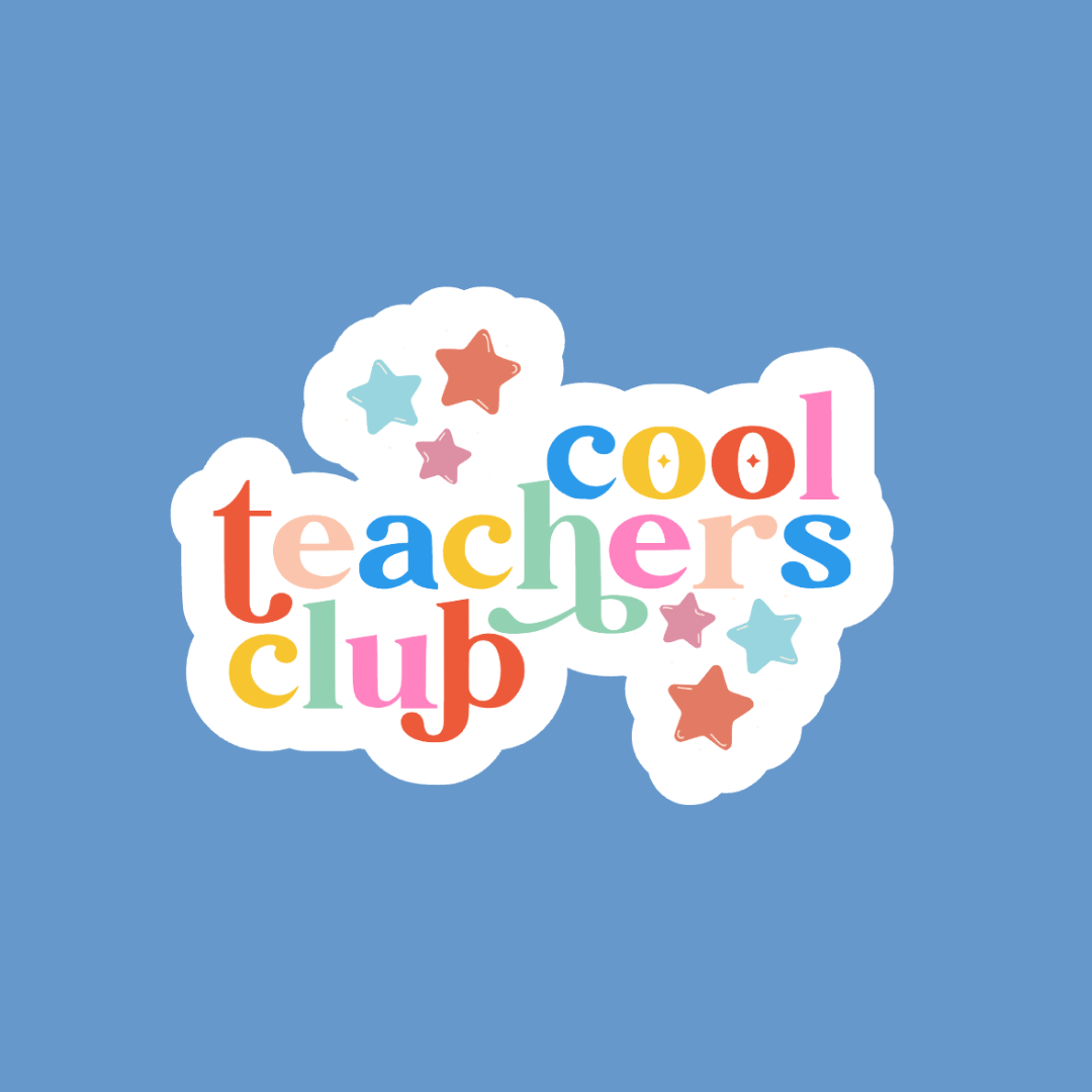 Sticker: Cool Teacher's Club