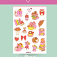 Sticker Sheet: Sunday Reading Club