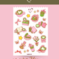 Sticker Sheet: Matcha Memoirs
