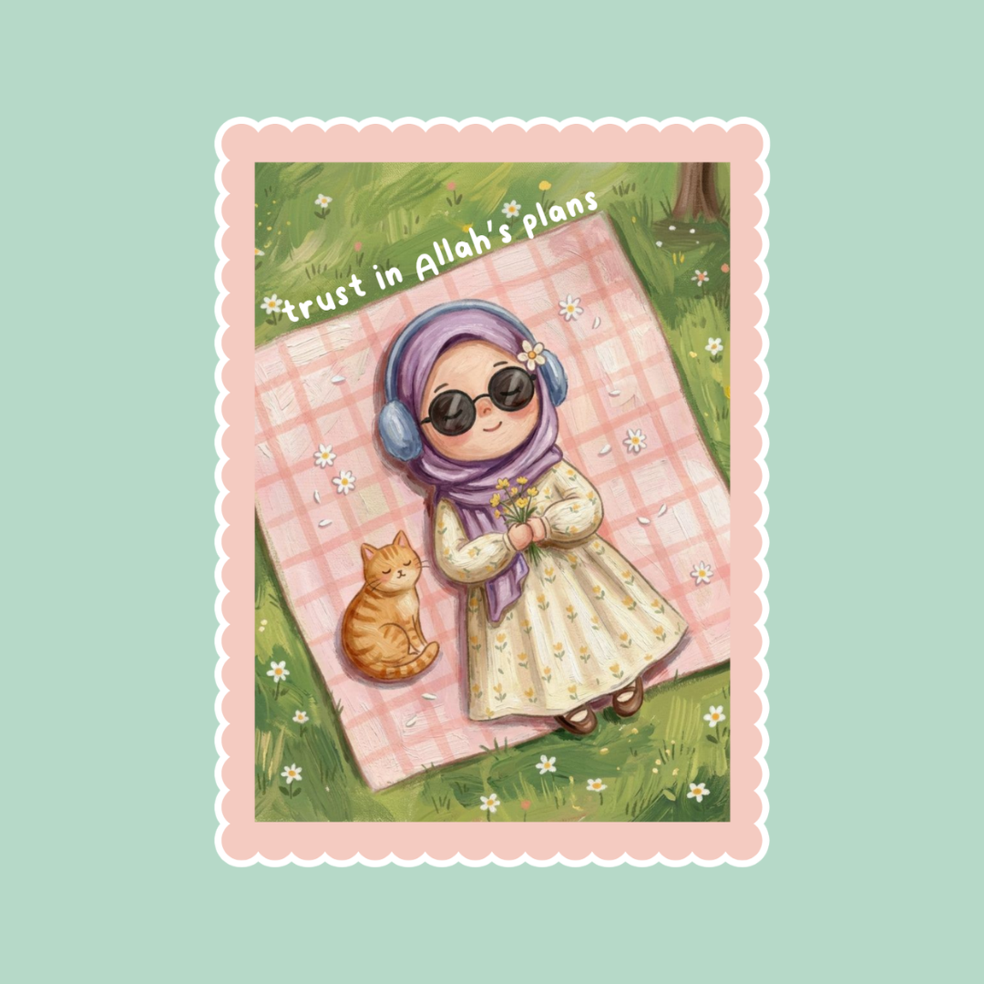 Sticker: Trust in Allah's Plan