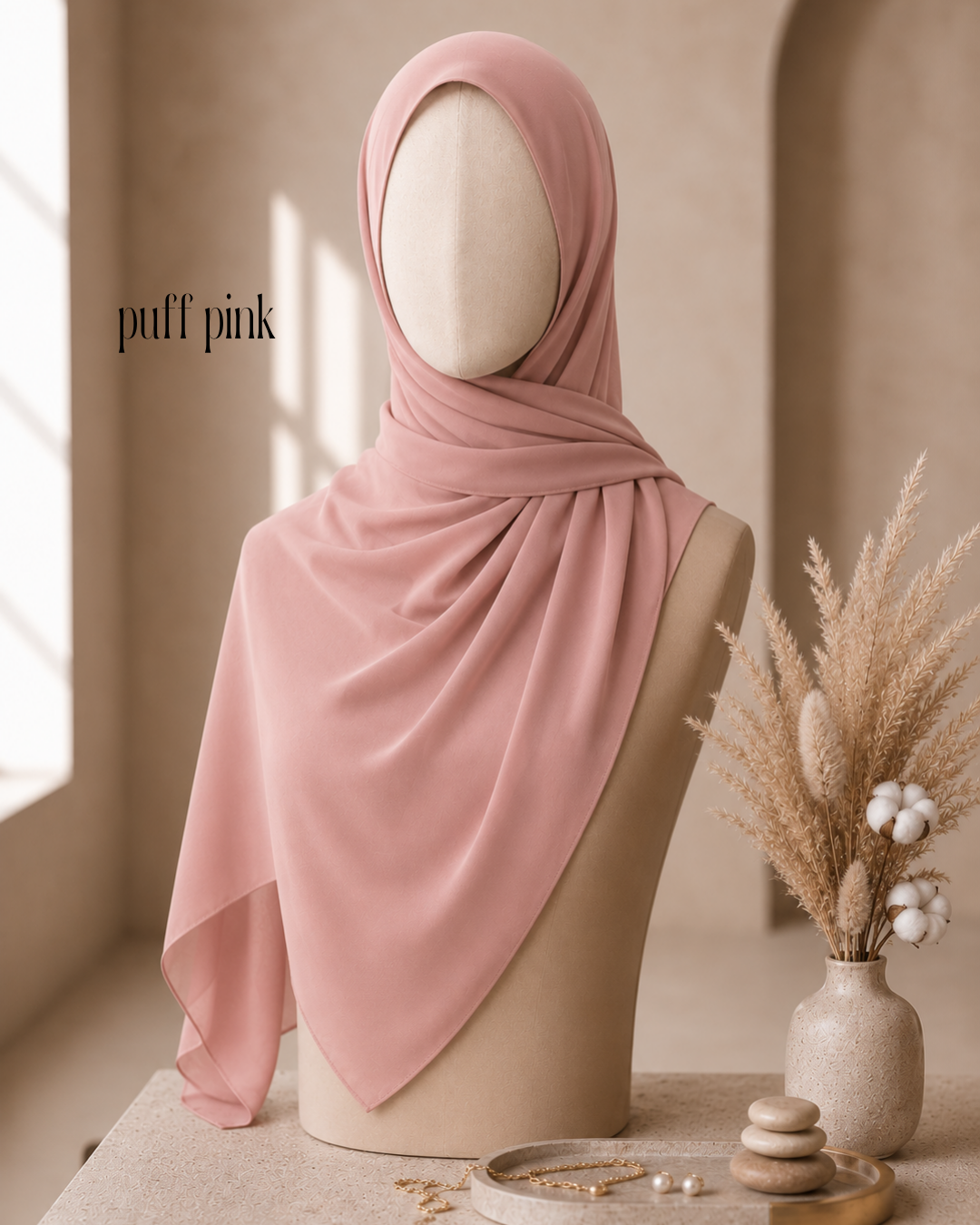 Chiffon Hoodie Shawl