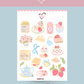 Sticker Sheet: Tea at Four