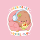 Sticker: Couch Potato Social Club
