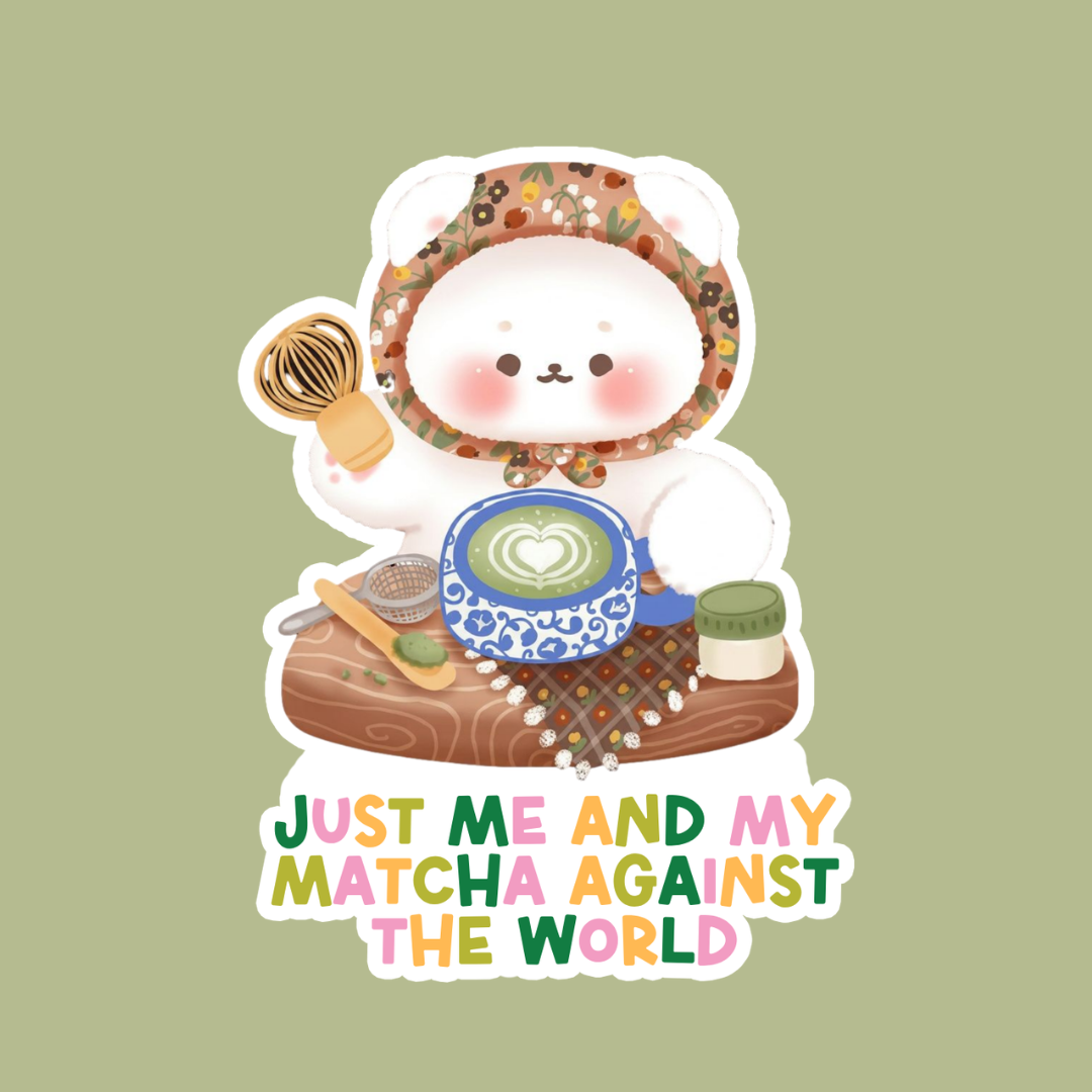 Sticker: Me & My Matcha