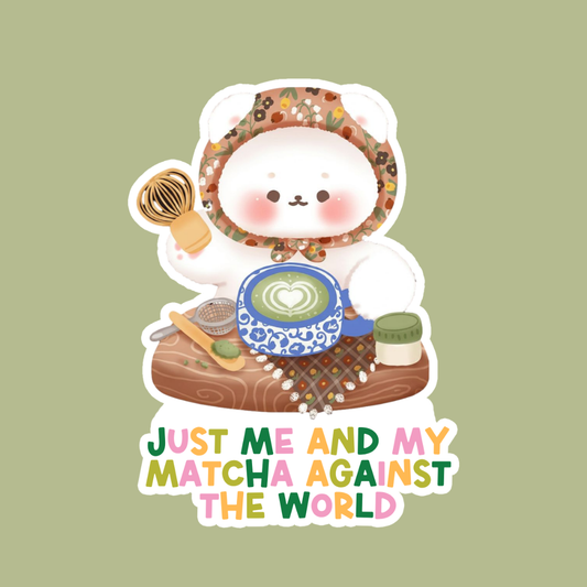 Sticker: Me & My Matcha