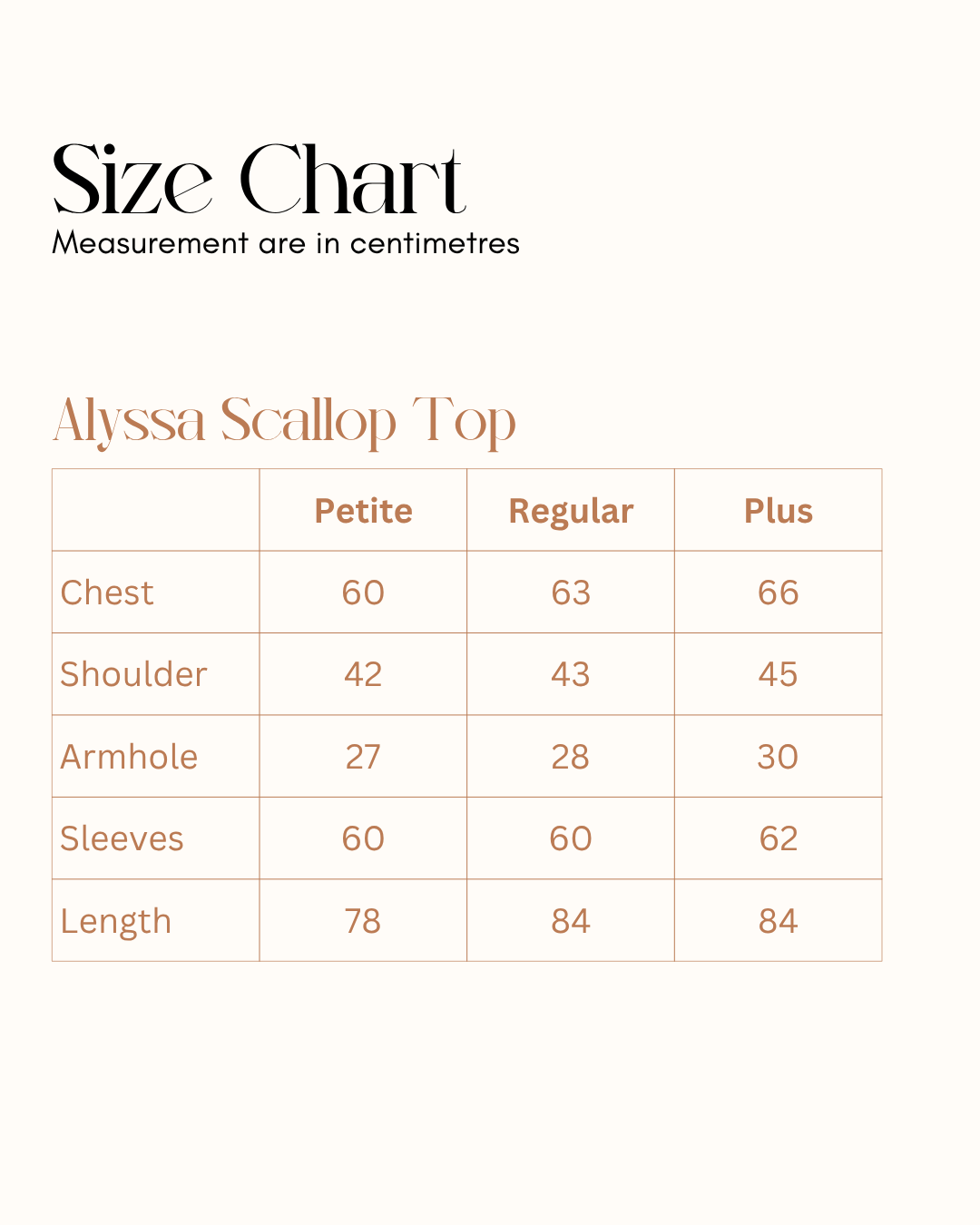 Alyssa Scallop Top