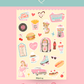 Sticker Sheet: American Diner