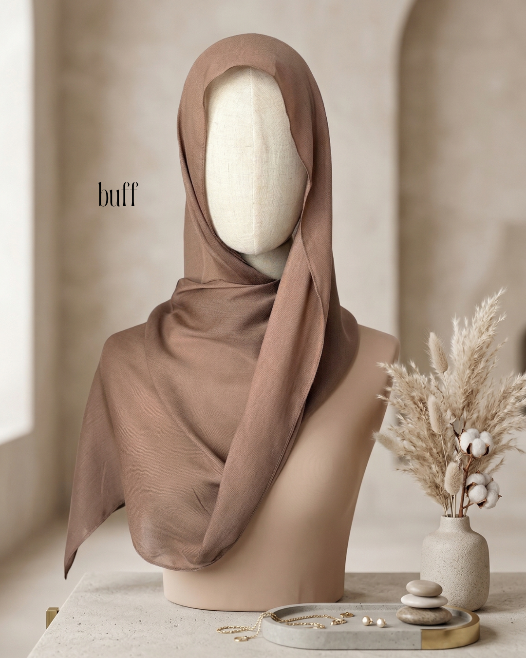Modal Hoodie Shawl
