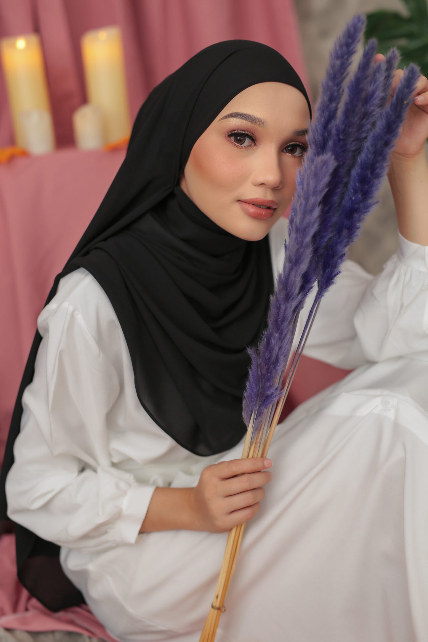 Pearl Chiffon Shawl
