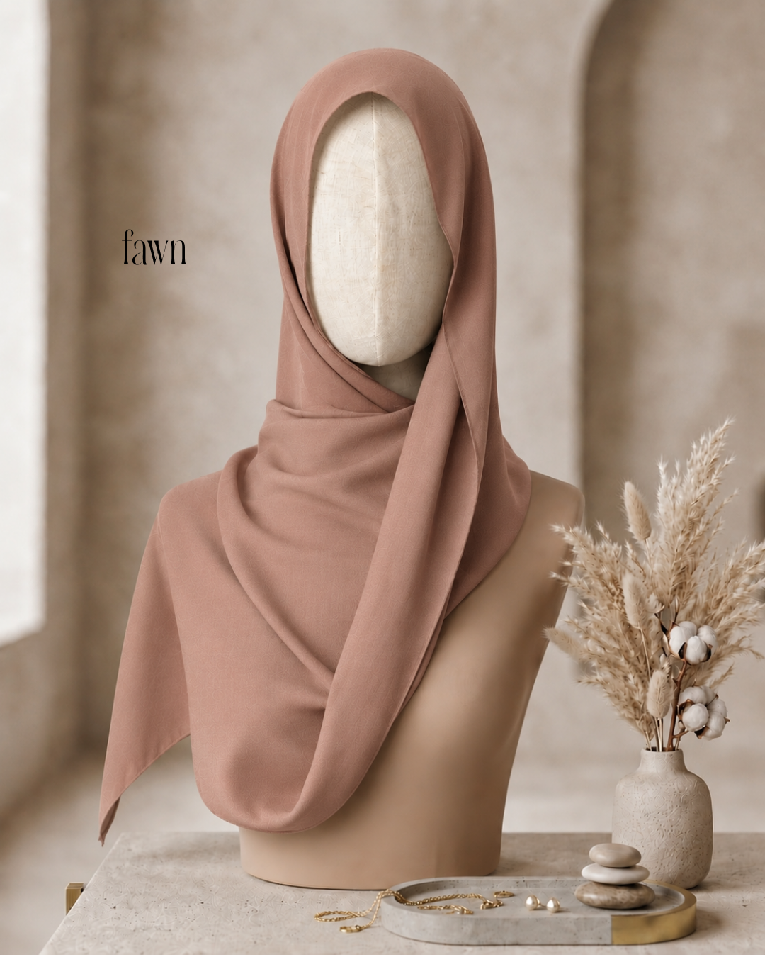 Modal Hoodie Shawl