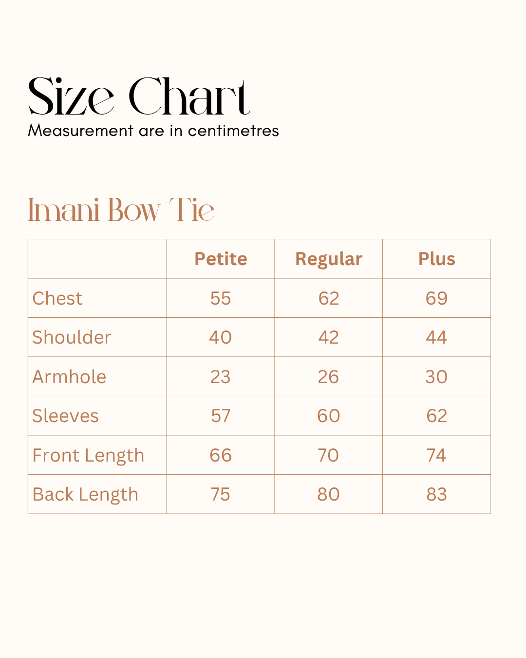 Imani Bow Top