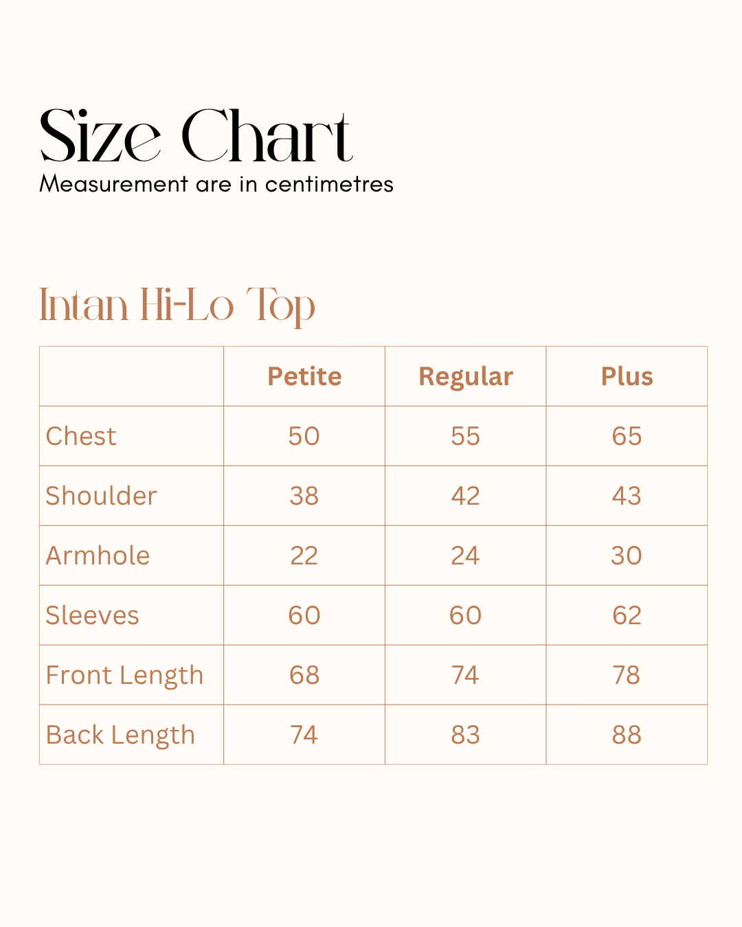 Intan Hi-Lo Top