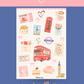 Sticker Sheet: London Calling