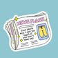 Sticker: News Flash